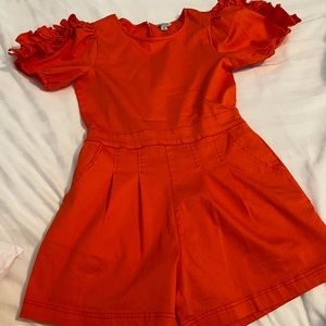 Orange Habitual size 14 romper